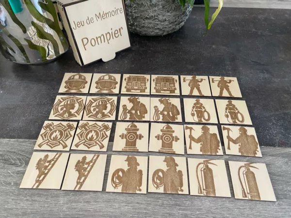 Jeu de mémoire "Pompier" – Image 6