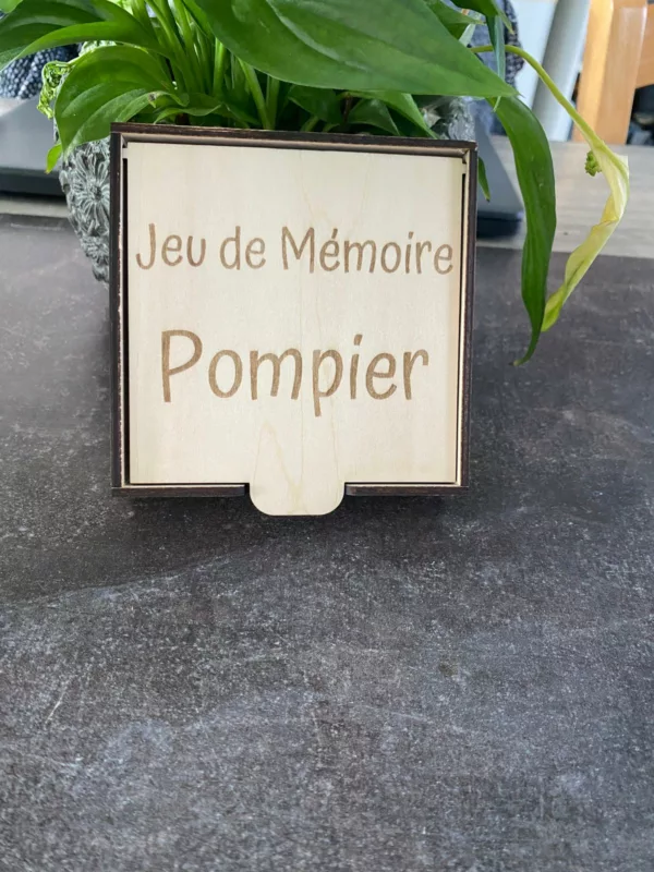 Jeu de mémoire "Pompier"