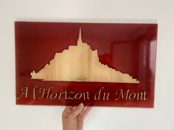 Plaque nominative personnalisée