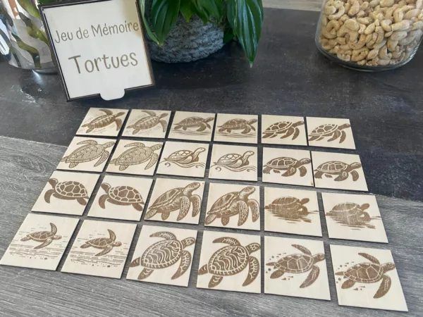 Jeu de mémoire "Tortues" – Image 3