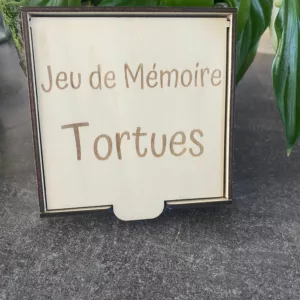Jeu de mémoire "Tortues"