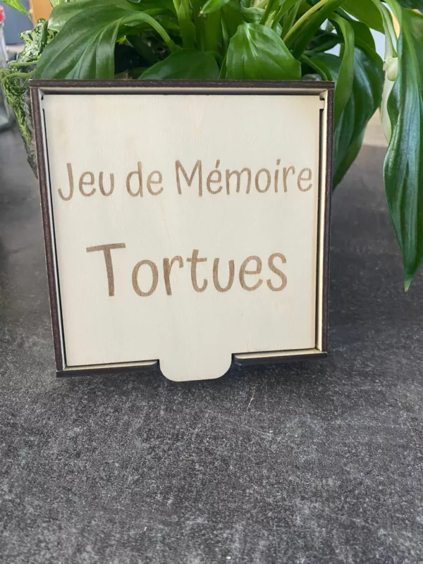 Jeu de mémoire "Tortues"