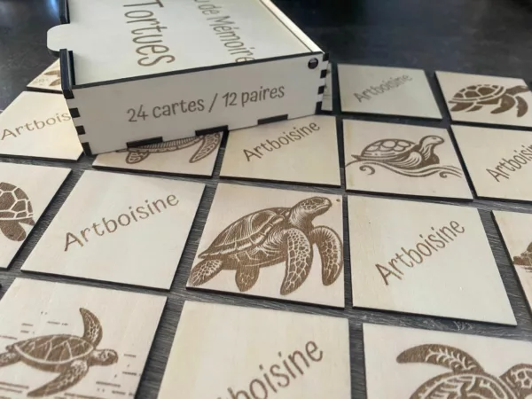 Jeu de mémoire "Tortues" – Image 4